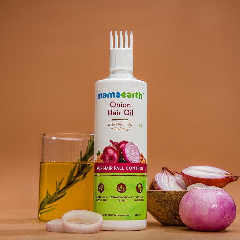 Mamaearth Onion Hair Oil Buy bottle of 150 ml Oil at best price in India   1mg