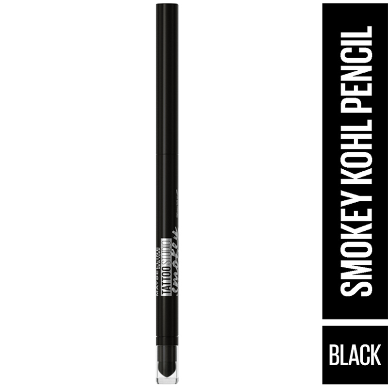 Amazoncom  Maybelline New York TattooStudio LongLasting Sharpenable  Eyeliner Pencil Glide on Smooth Gel Pigments with 36 Hour Wear  Waterproof Deep Onyx 1 Count  Beauty  Personal Care