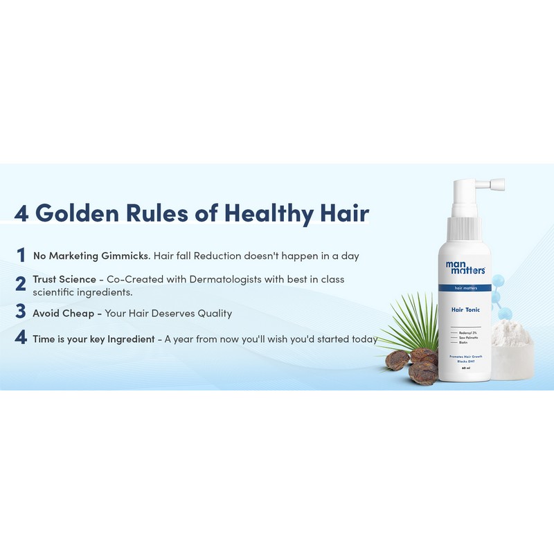 Hair Tonic for Hair Growth  Hair Thickness  Qraa men