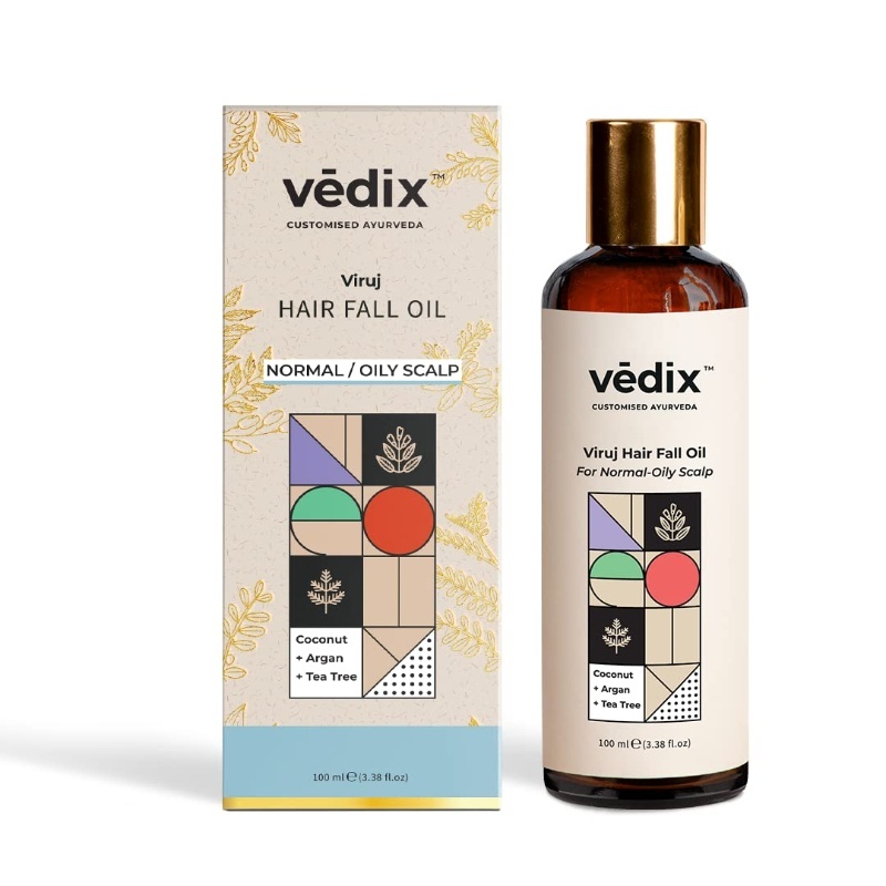 VEDIX Products for HAIR FALL control REVIEW  Customised Ayurveda Haircare   YouTube