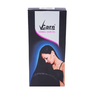 Buy Vcare Shampoo Hair Colour Burgundy 25ml | Health & Glow