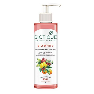 Biotique Advanced Ayurveda Bio White Advanced Fairness Face Wash 200ml