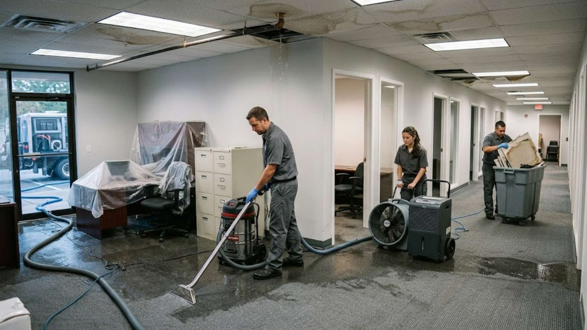 FAQS about Fire Sprinkler Water Damage Cleanup Services in Caputa, SD