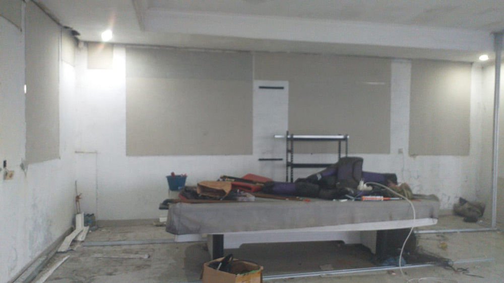 Finishing akhir interior studio PT Bahary Production