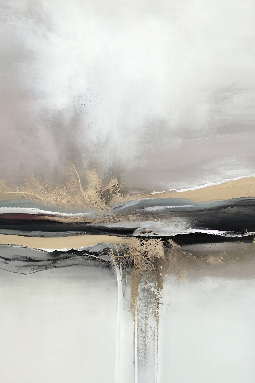 Konten Abstract White Cloud And Trees