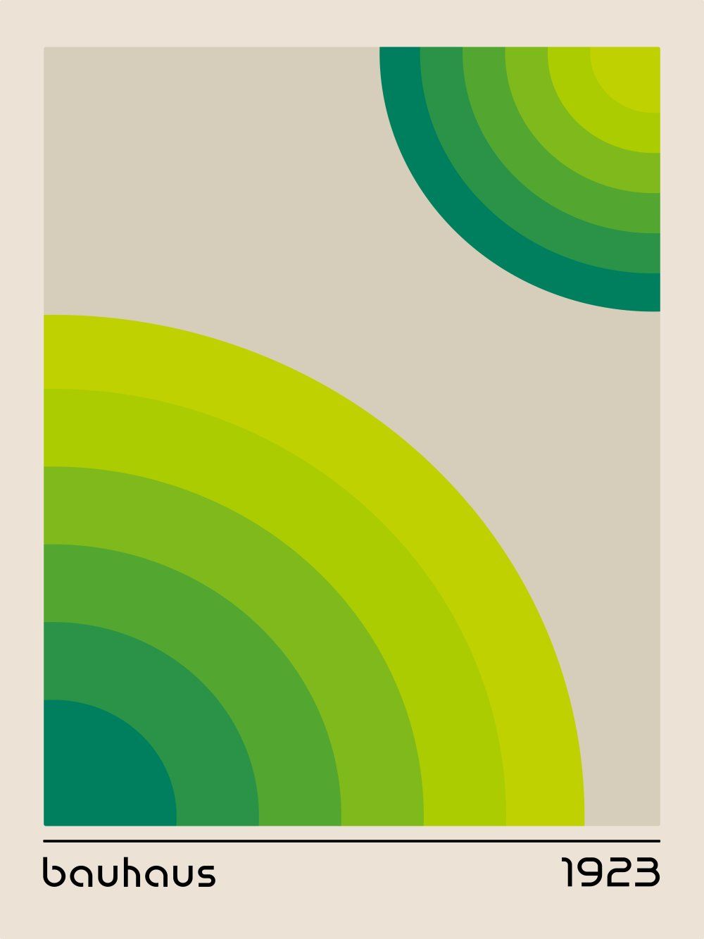 Konten Abstrak dengan Desain Geometri