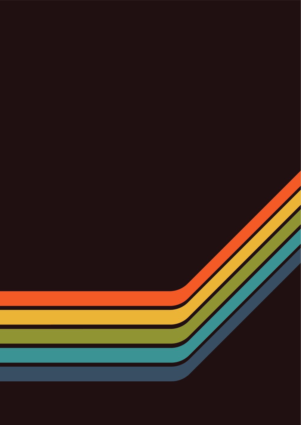 Konten Gradient Kubus Hitam