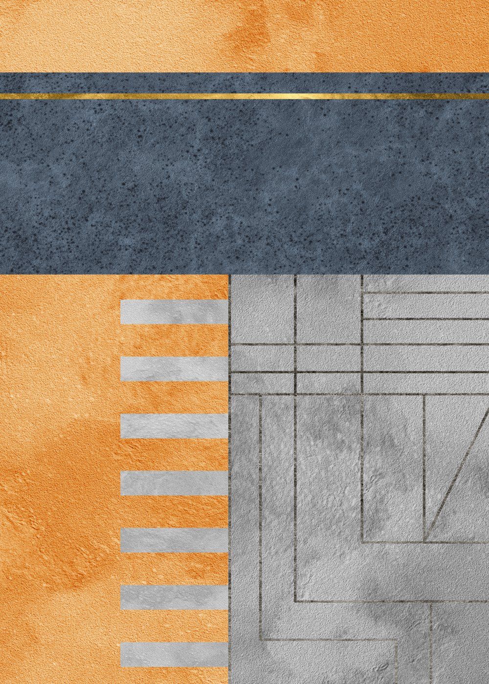 Konten Karya Abstrak Geometris