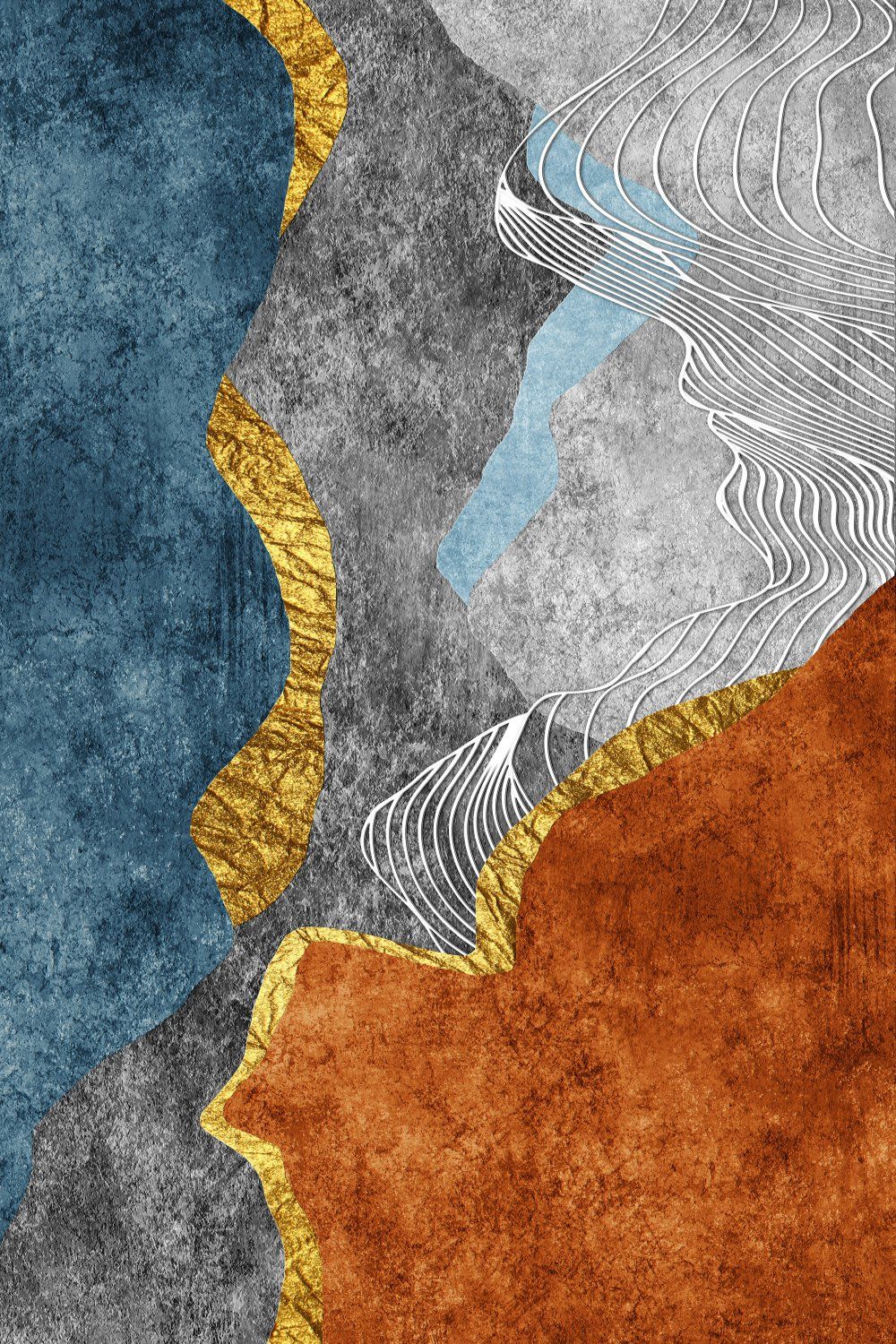 Konten Karya Lukisan Geometris