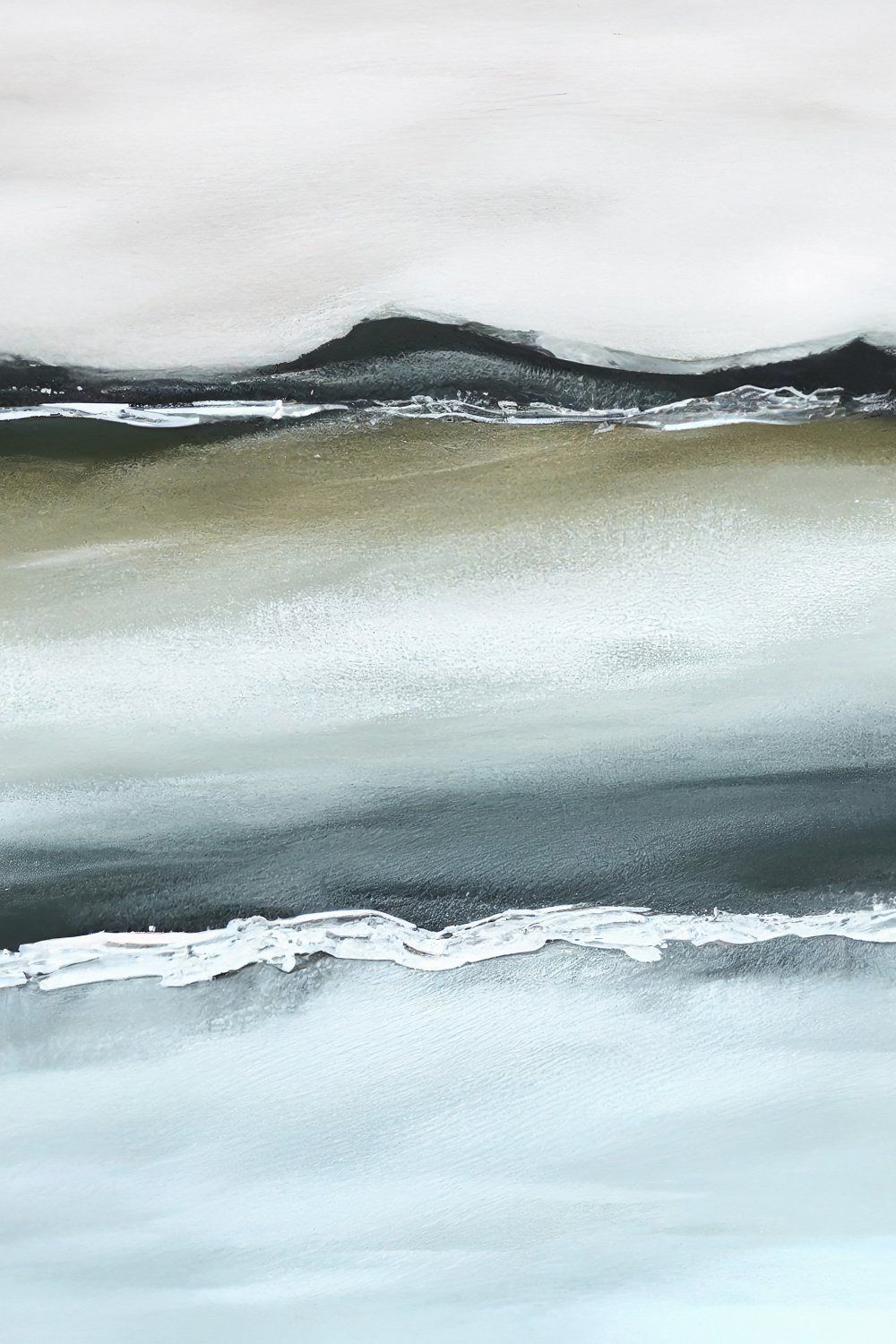 Konten Landscape di atas Laut