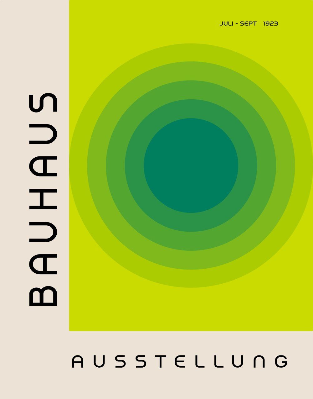 Konten Modern dengan Warna-Warna Bauhaus