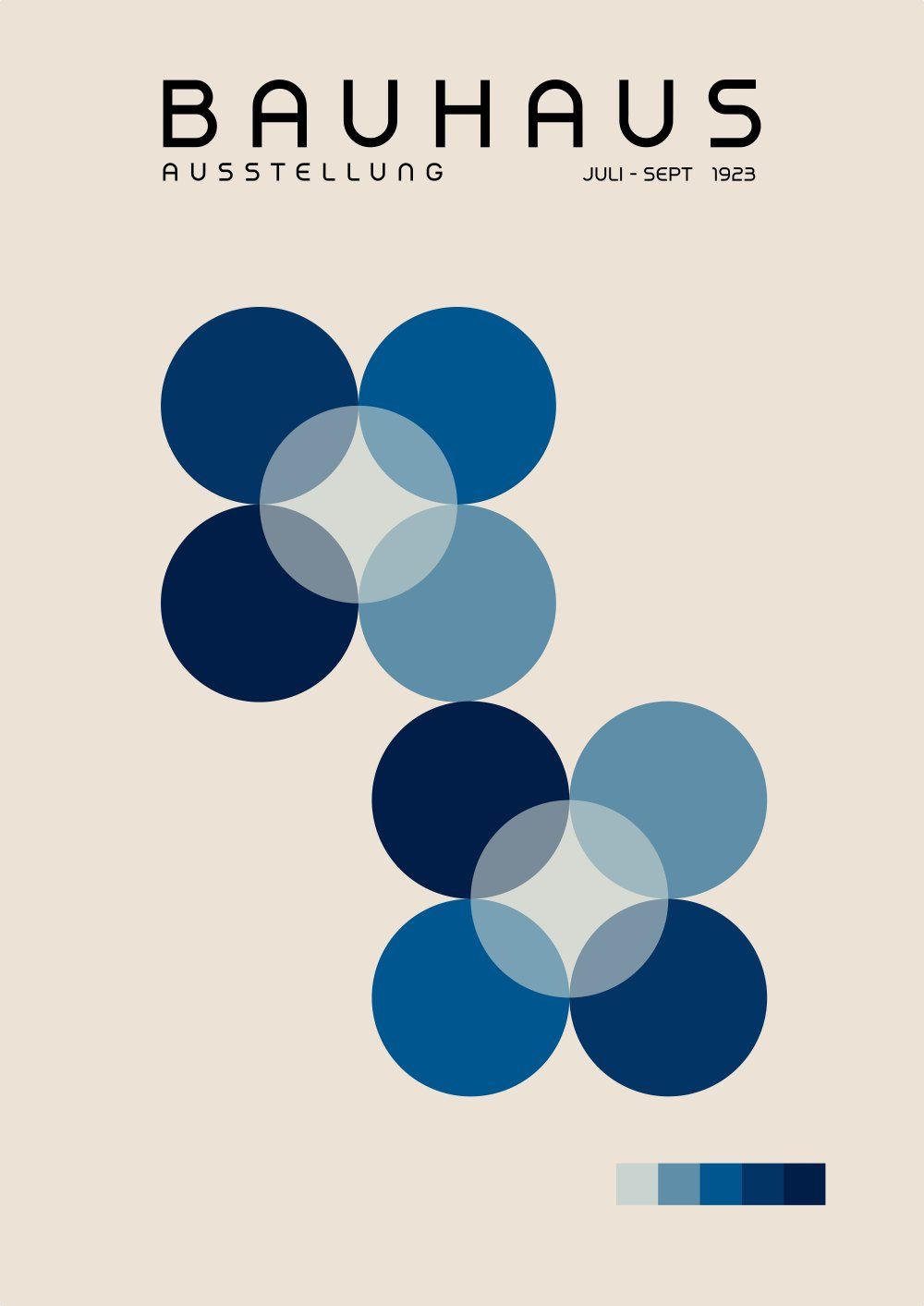 Konten Poster Bauhaus A1