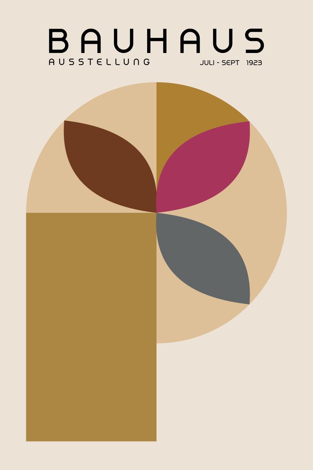 Konten Poster Bauhaus Collection