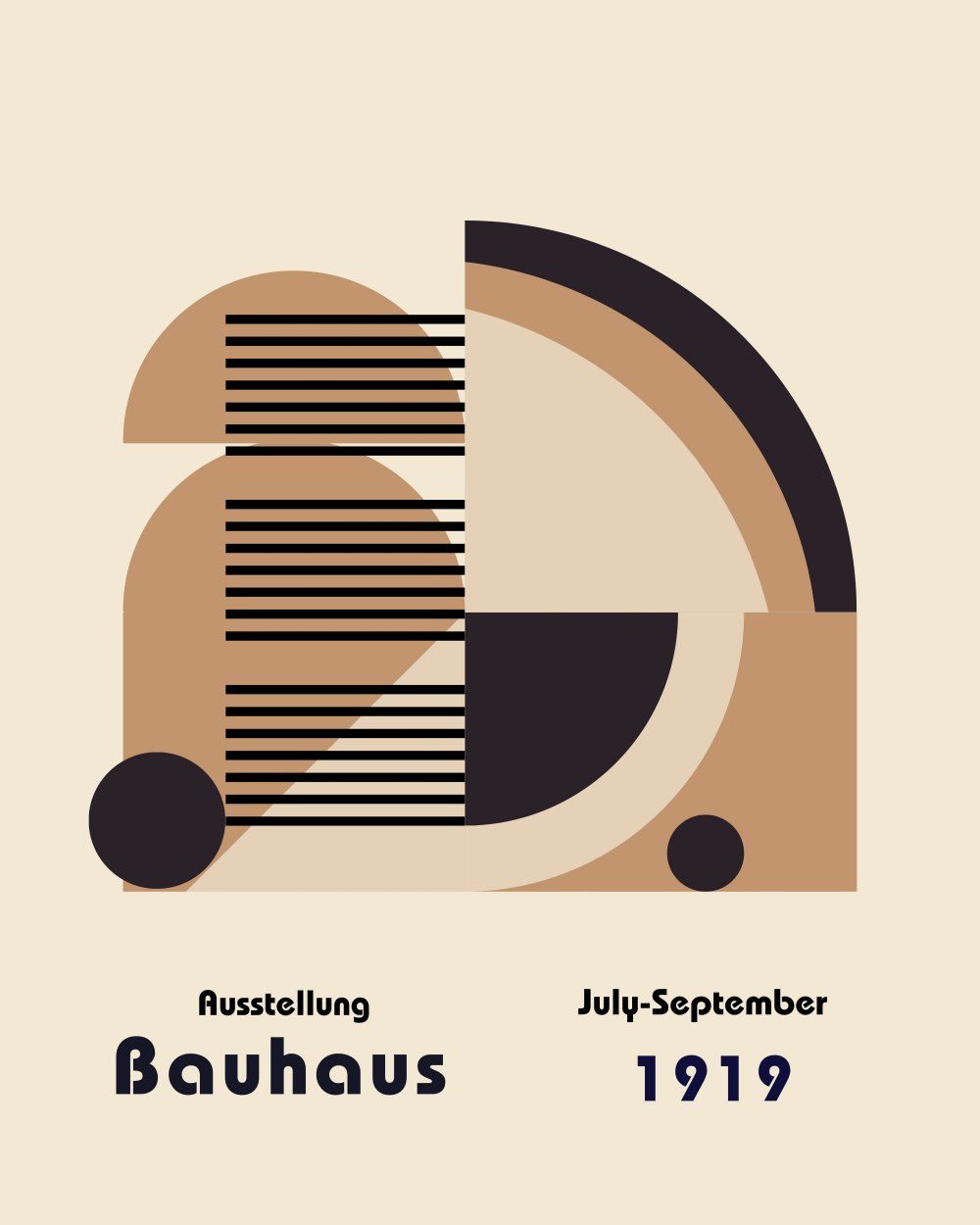 Konten Poster Bauhaus Collection