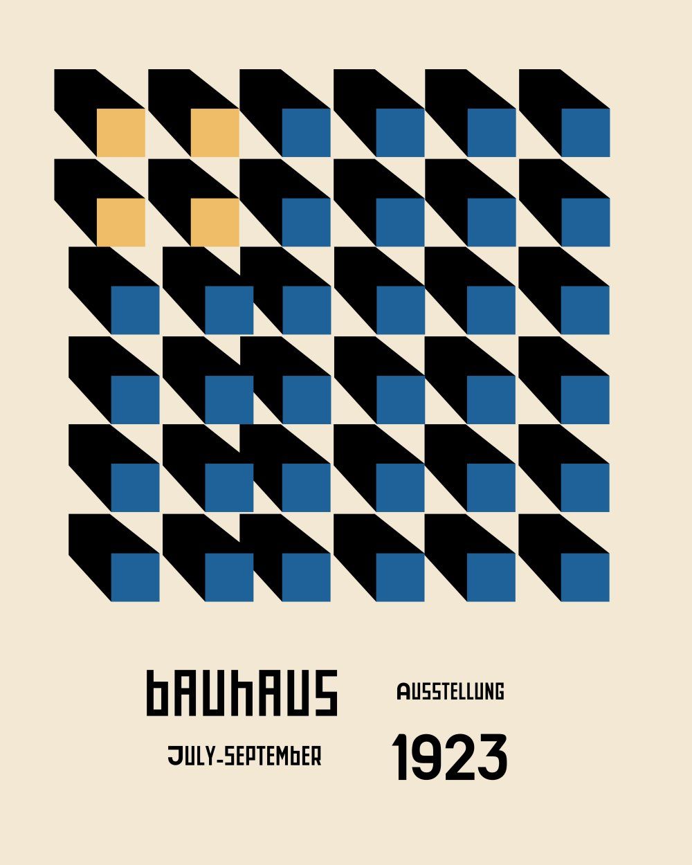 Konten Poster Bauhaus Collection