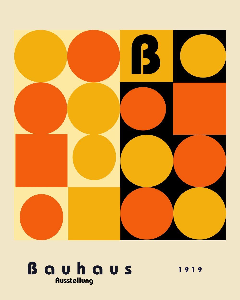 Konten Poster Bauhaus Collection