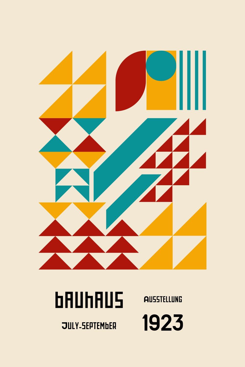 Konten Poster Bauhaus Collection