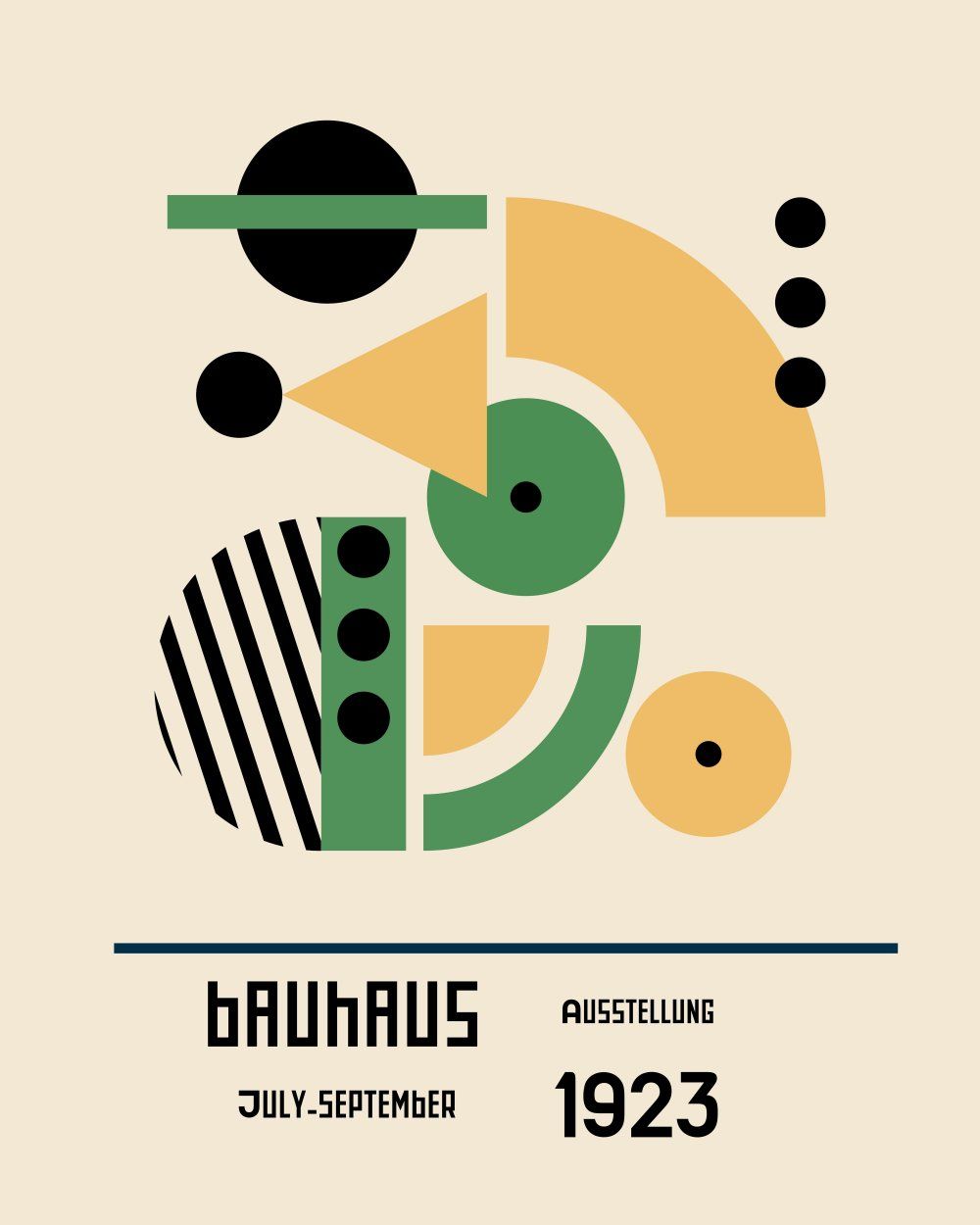 Konten Poster Bauhaus Collection