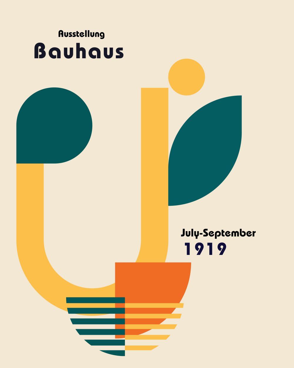 Konten Poster Bauhaus Collection