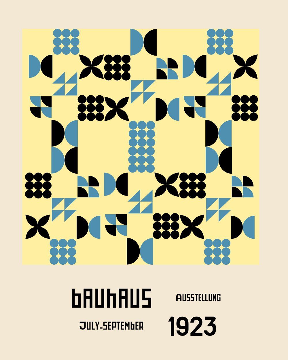 Konten Poster Bauhaus Collection