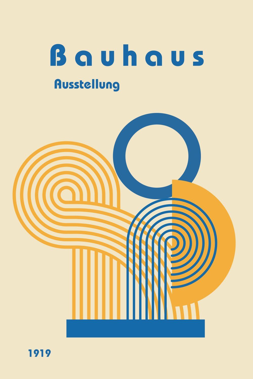 Konten Poster Bauhaus Collection