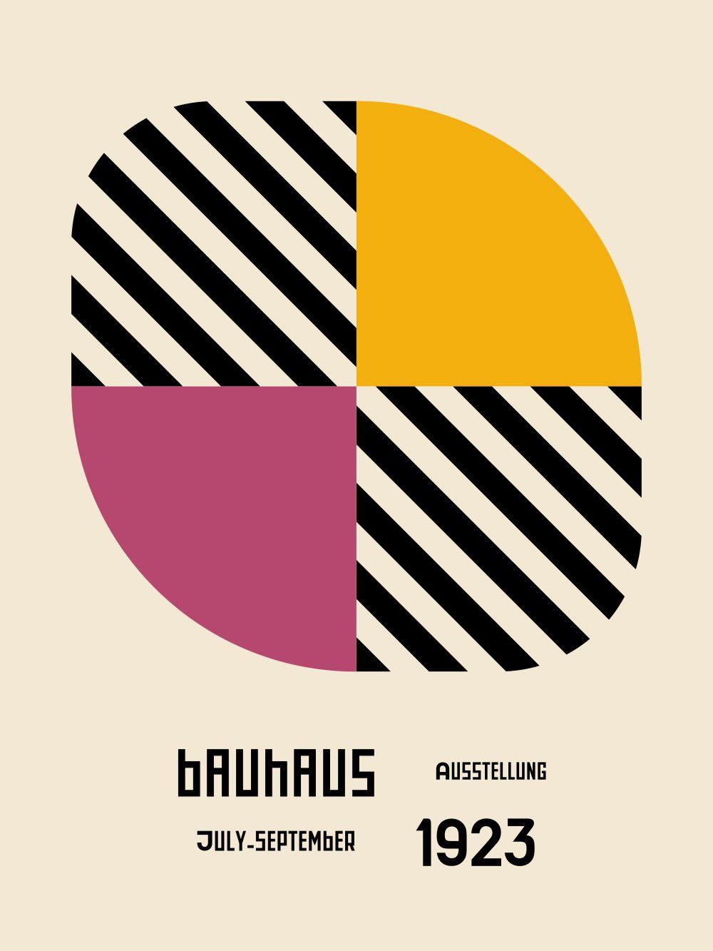 Konten Poster Bauhaus Collection