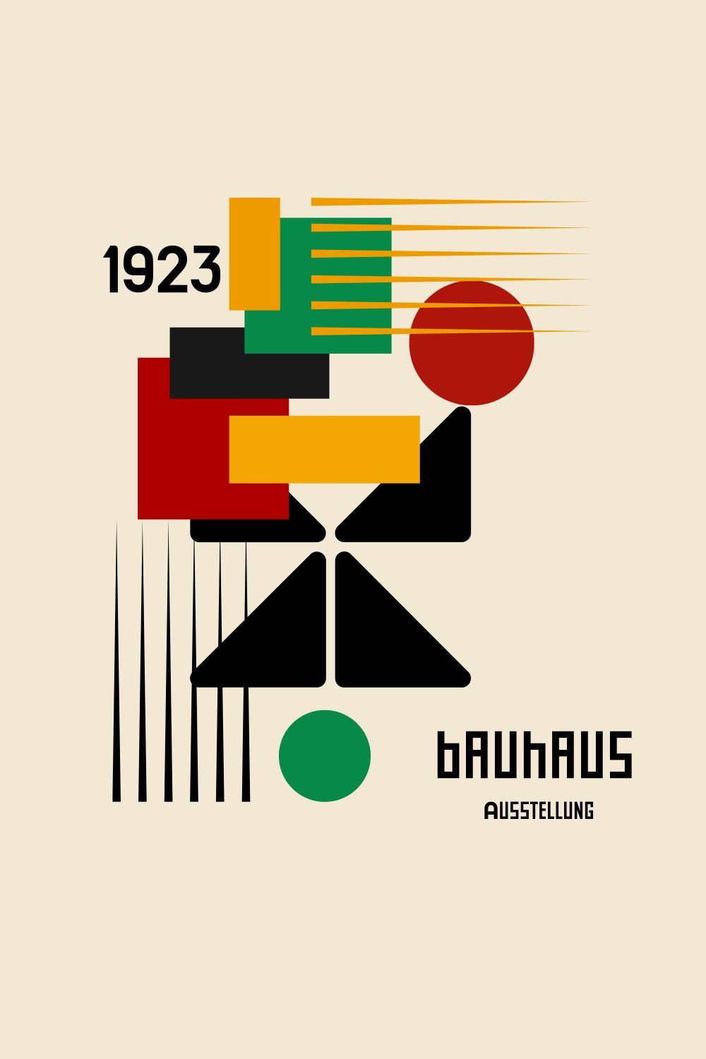 Konten Poster Bauhaus Collection