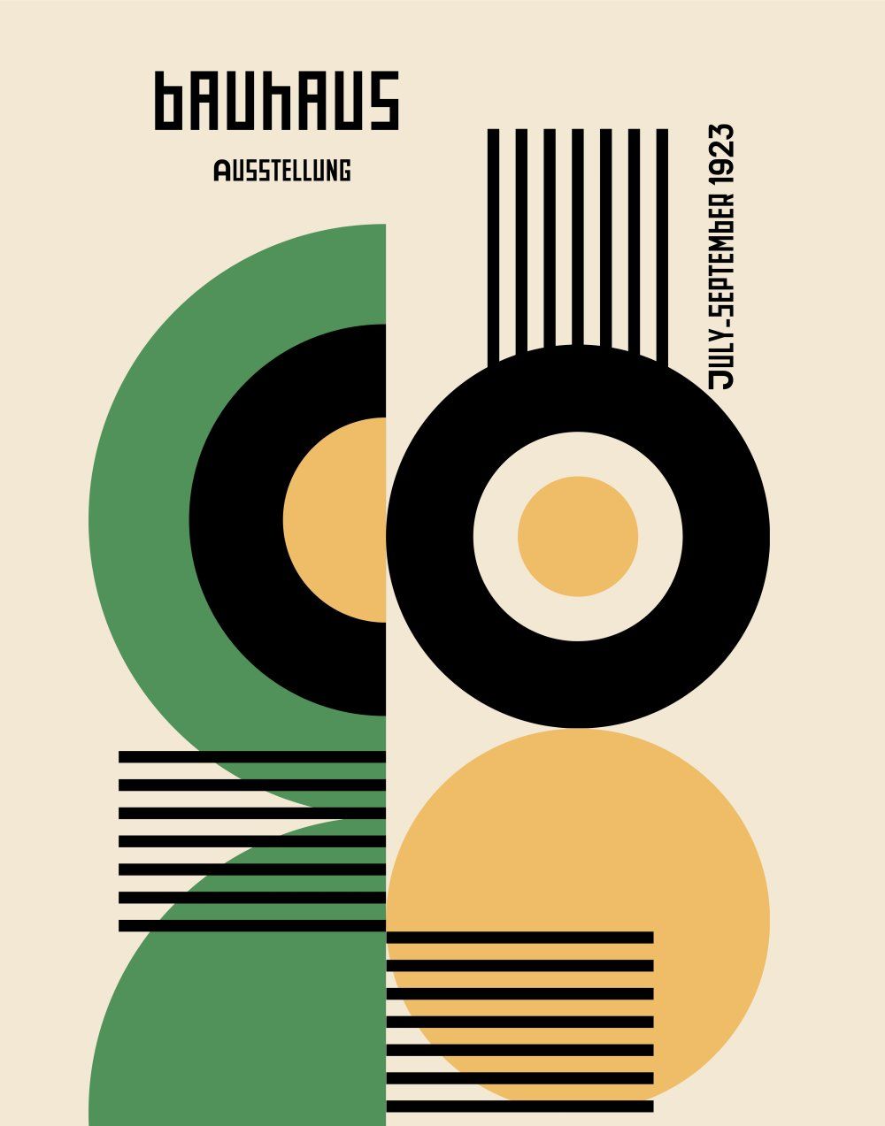 Konten Poster Bauhaus Collection