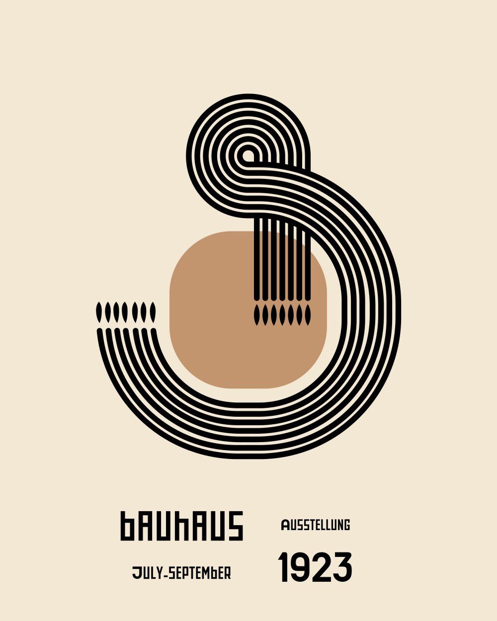Konten Poster Bauhaus Collection