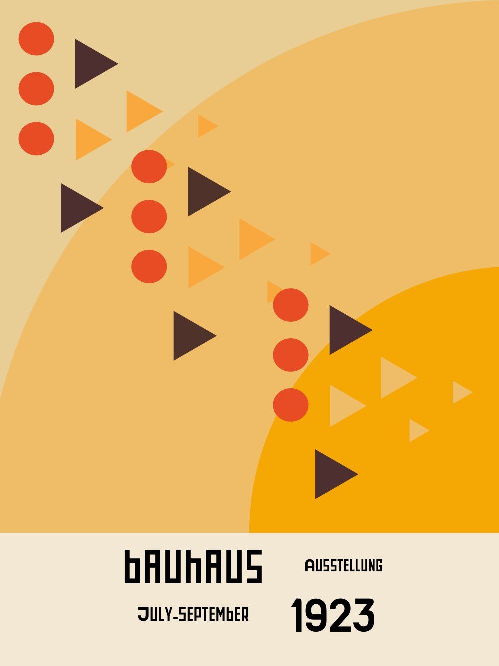 Konten Poster Bauhaus Collection