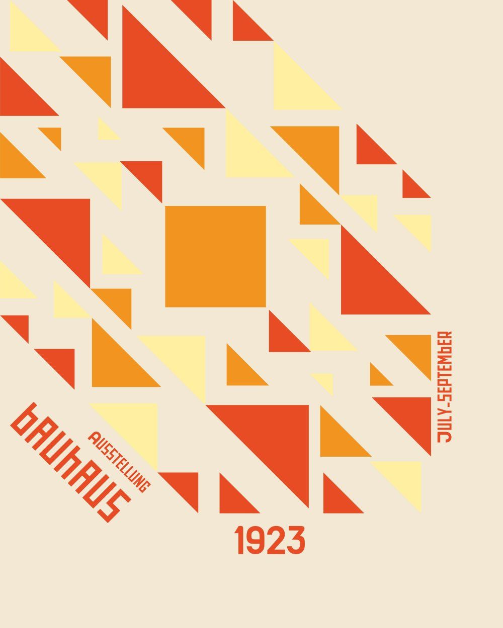 Konten Poster Bauhaus Collection