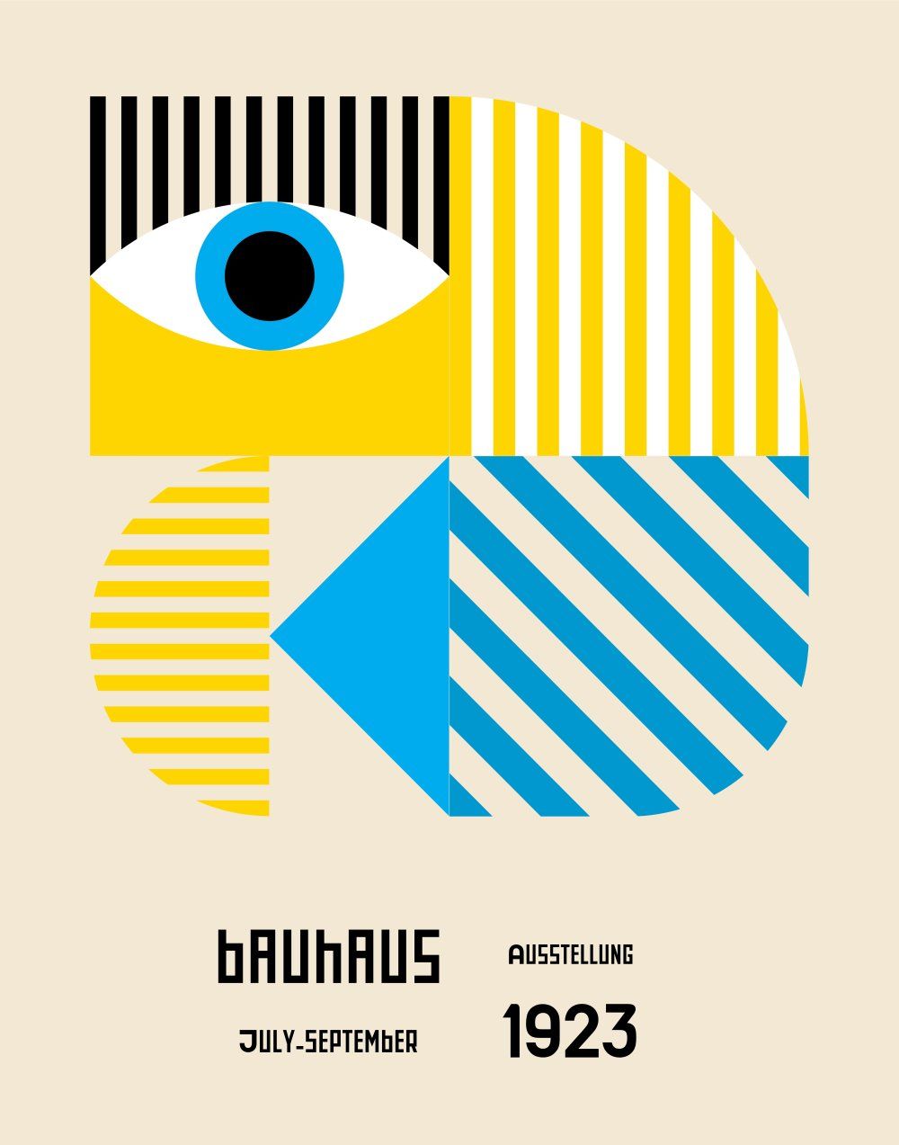 Konten Poster Bauhaus Collection 1400 Plus 11X14 Inch