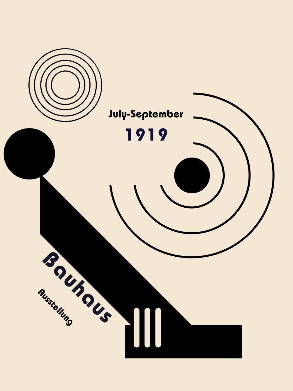 Konten Poster Bauhaus Collection 1400 Plus Rasio 3 4
