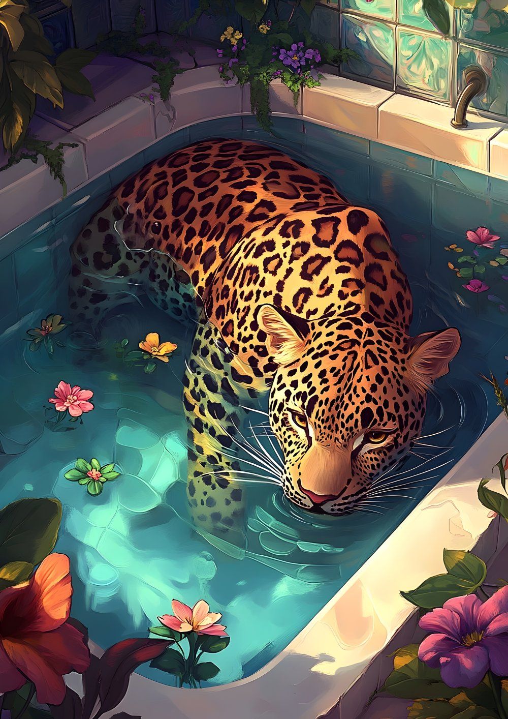 Konten Kebahasaan Lewatan Kemewahan Leopard
