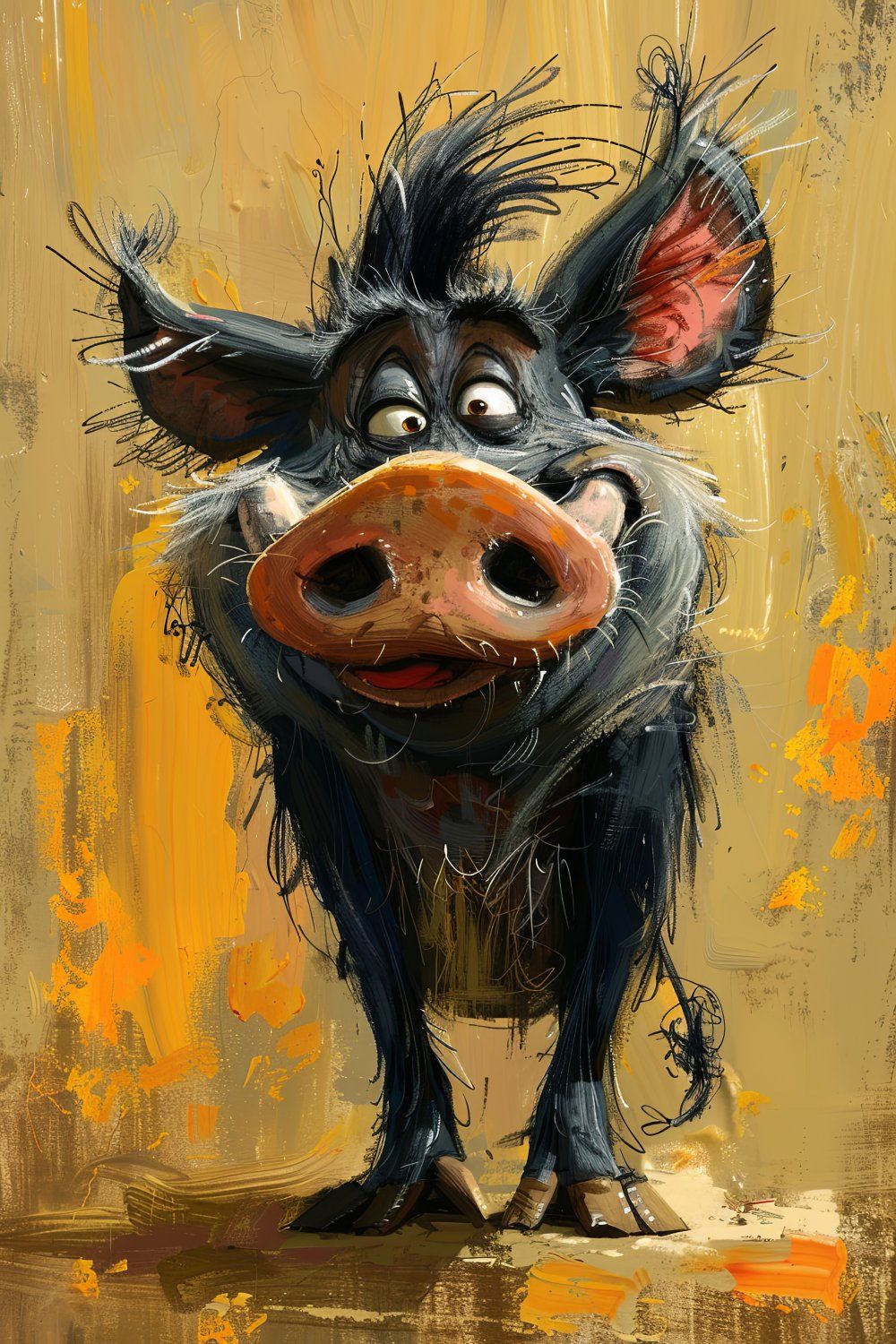Konten Komik Pig Besar
