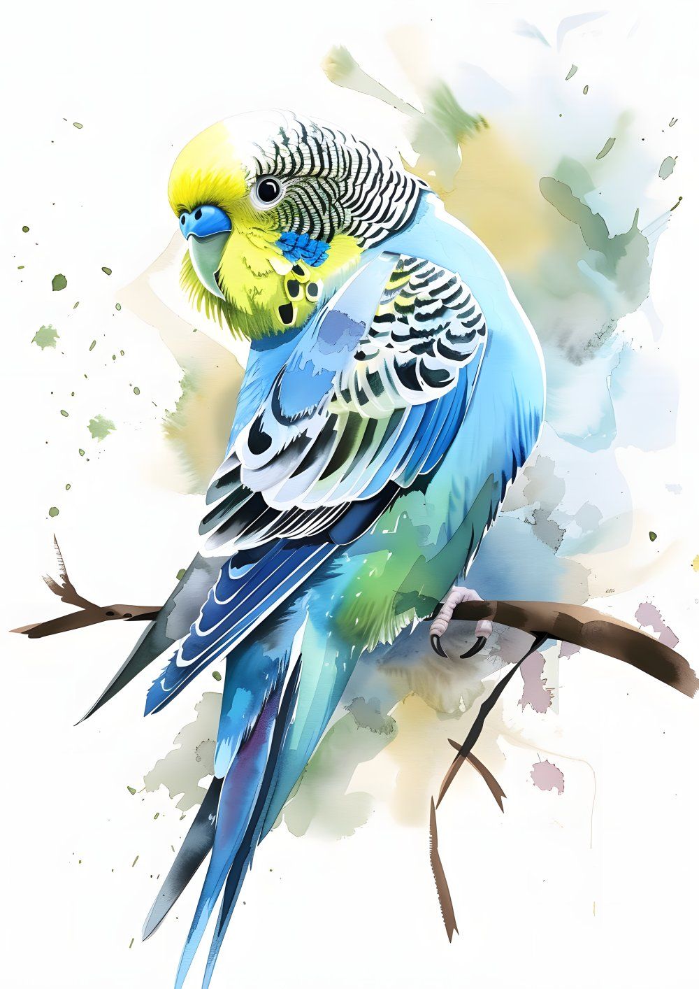 Konten Parrot On A Branch