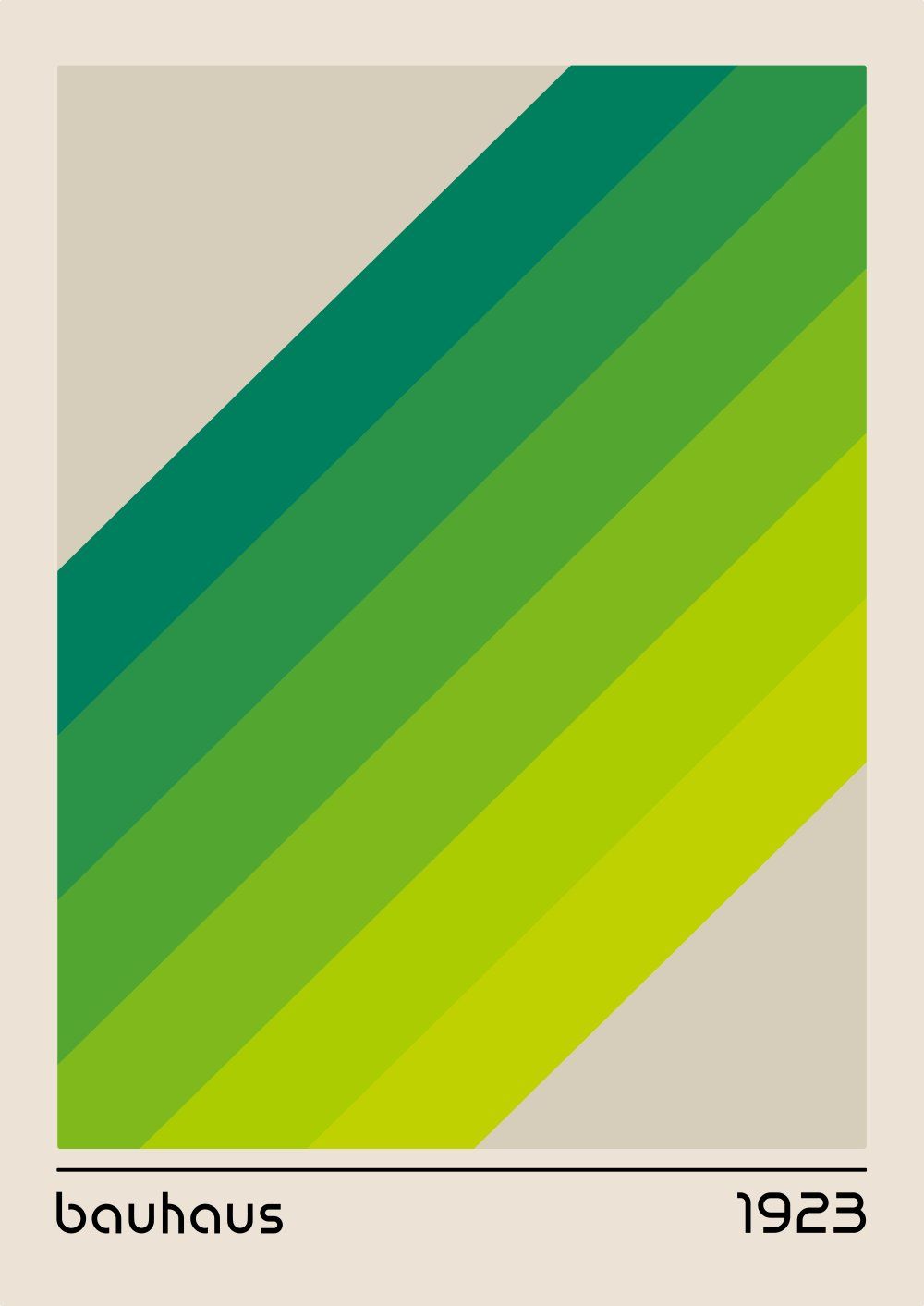Konten Poster Bauhaus A1