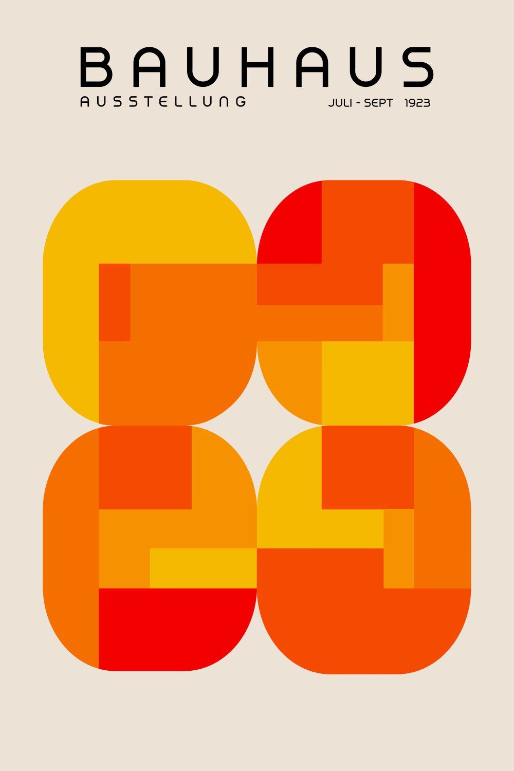 Konten Poster Bauhaus Austriel