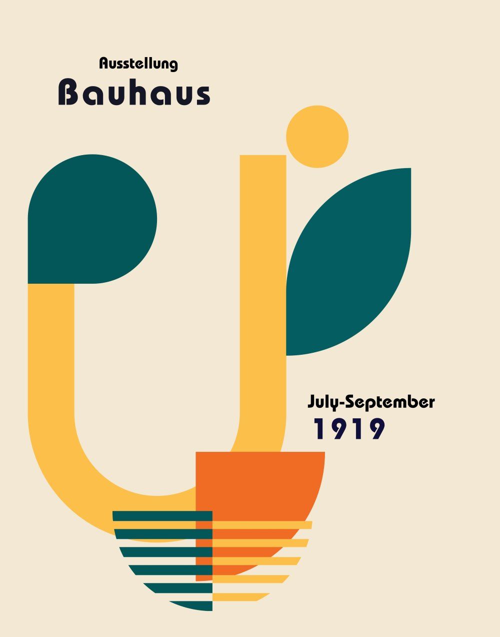 Konten Poster Bauhaus Austrien