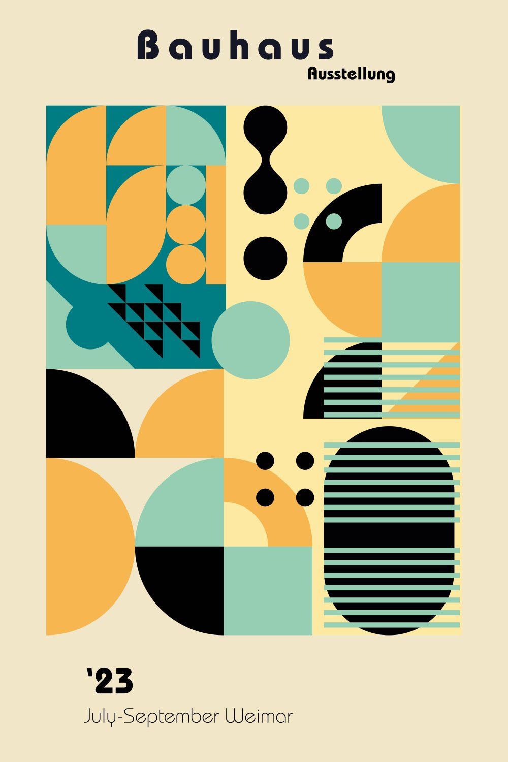 Konten Poster Bauhaus Collection