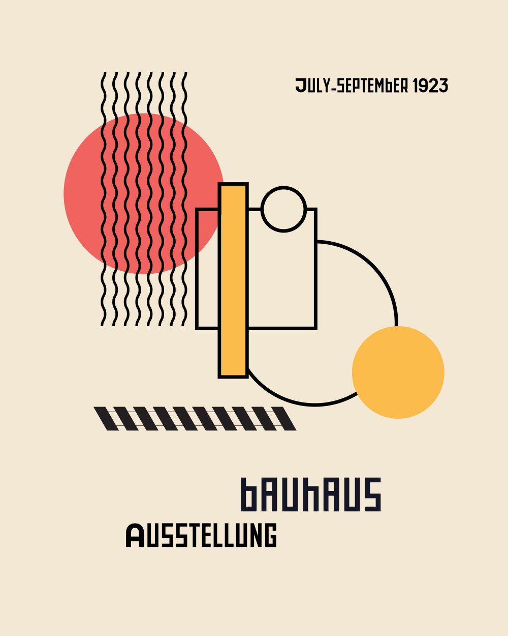 Konten Poster Bauhaus Collection