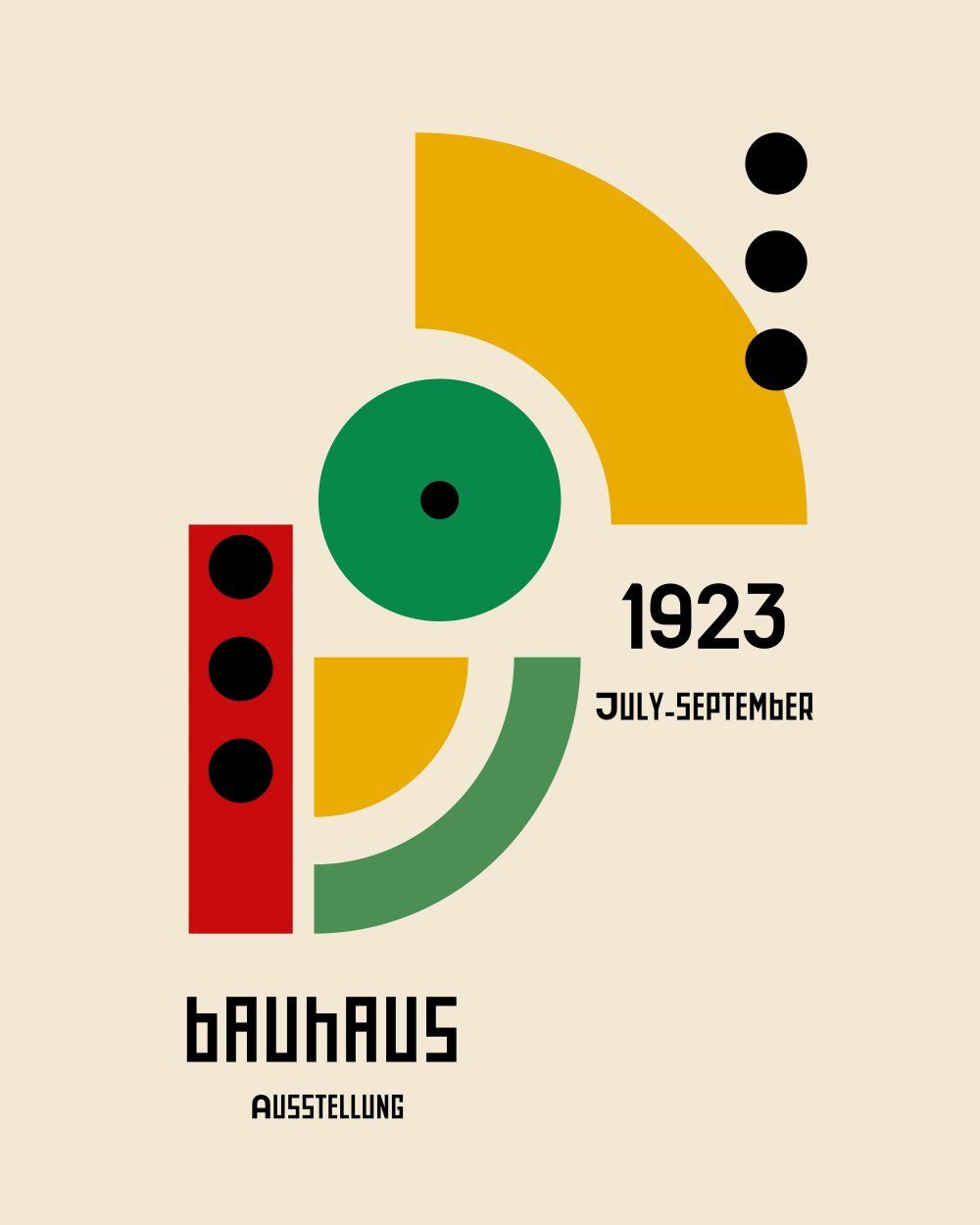 Konten Poster Bauhaus Collection