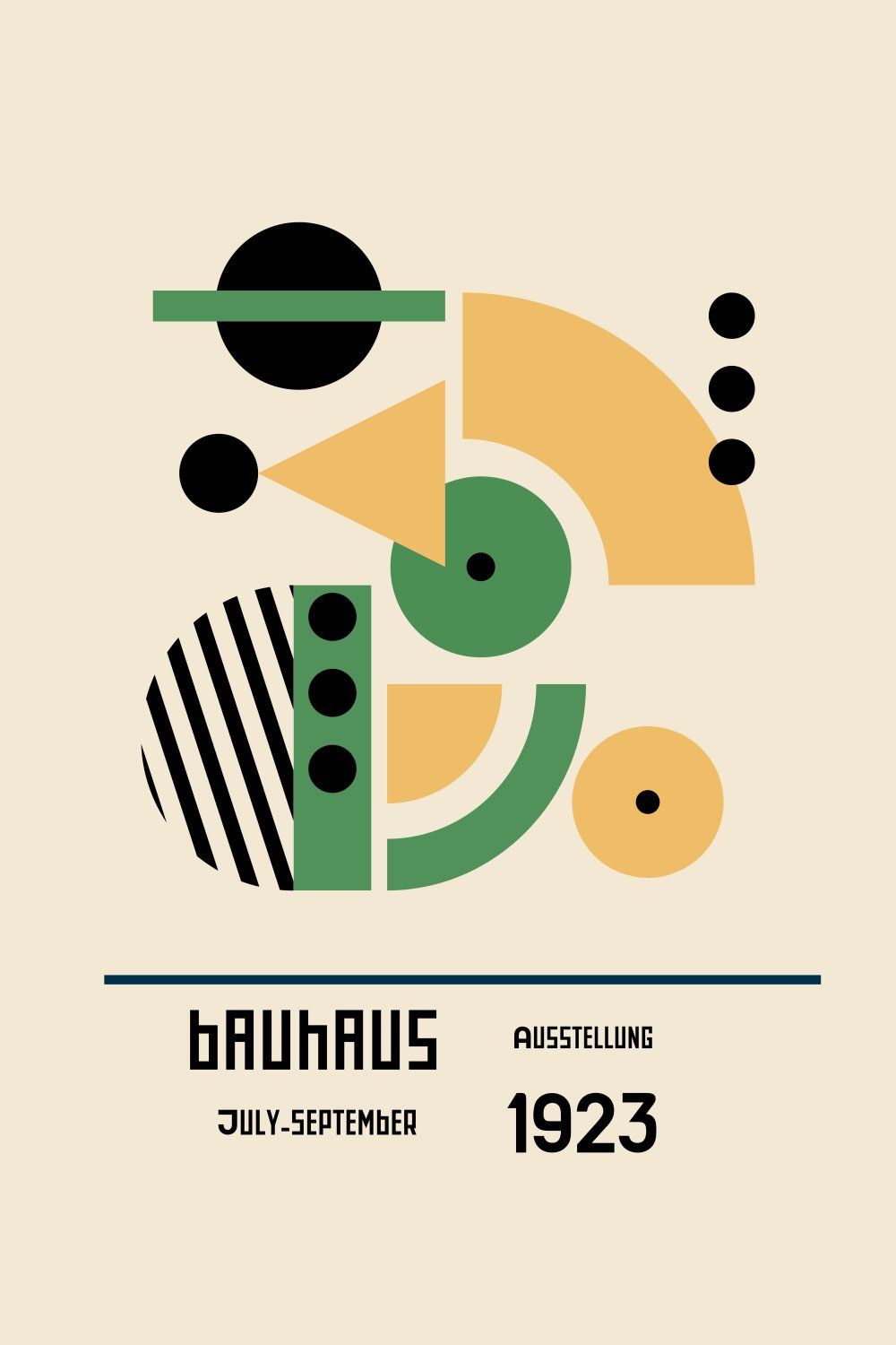 Konten Poster Bauhaus Collection