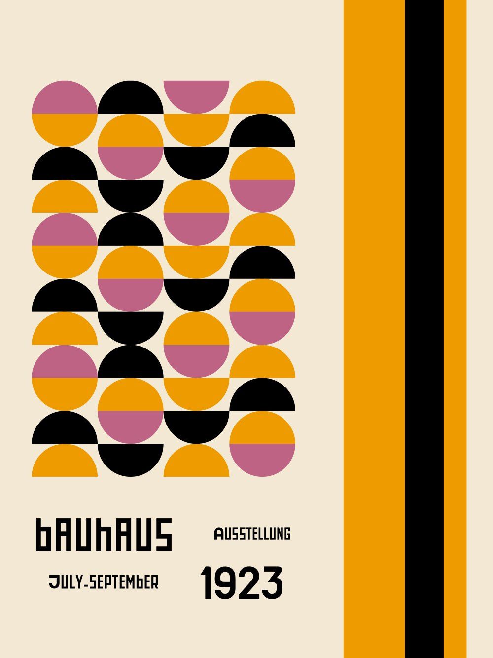 Konten Poster Bauhaus Collection
