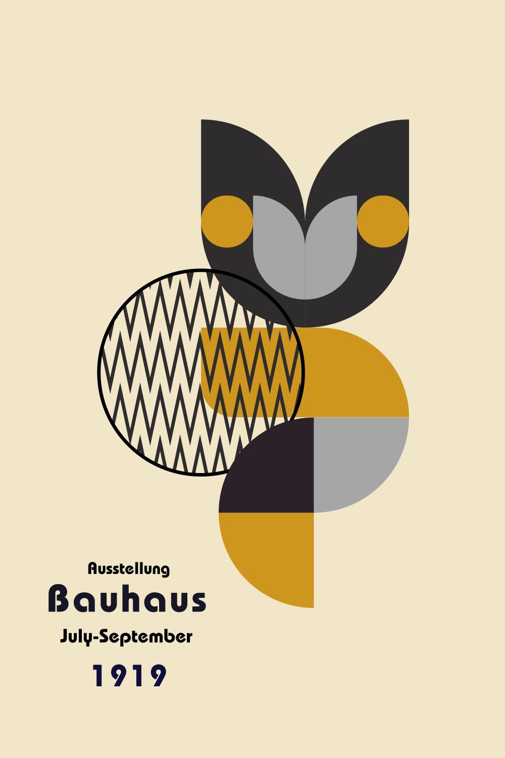 Konten Poster Bauhaus Collection