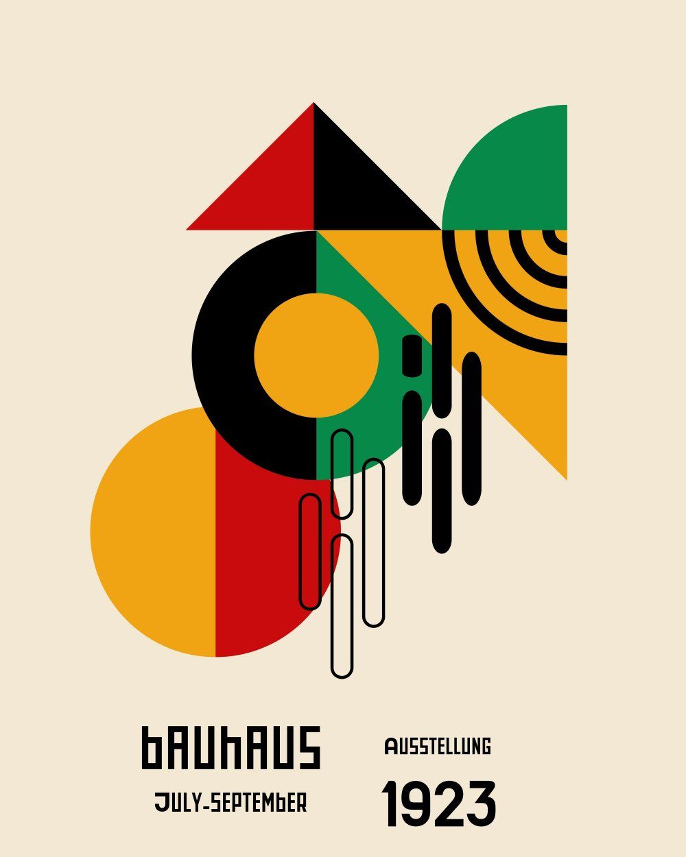 Konten Poster Bauhaus Collection