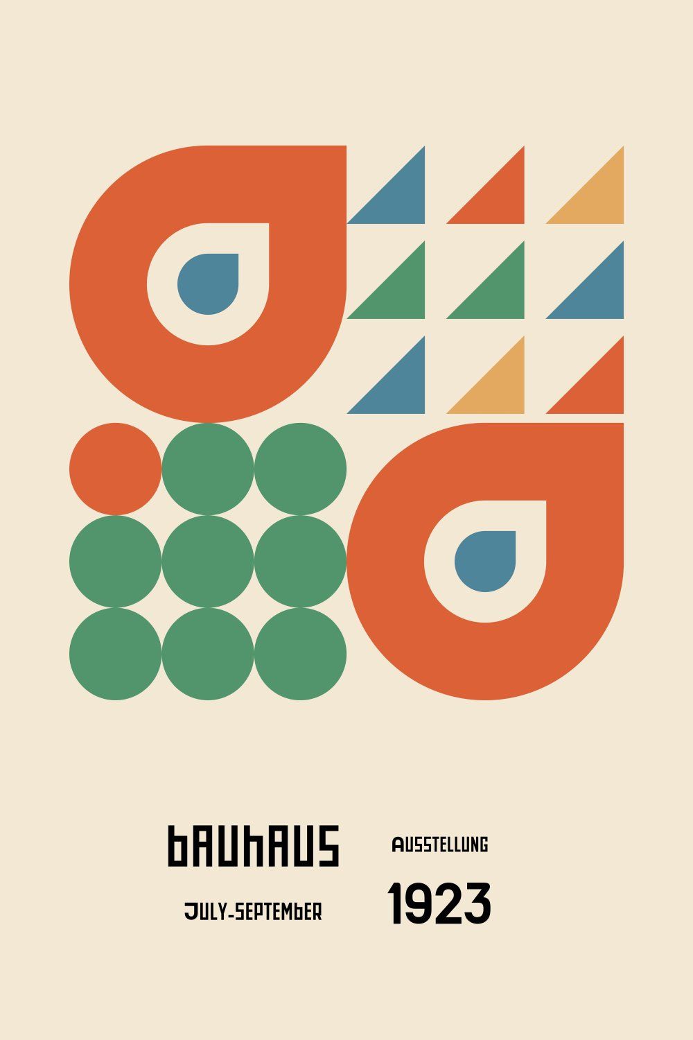 Konten Poster Bauhaus Collection