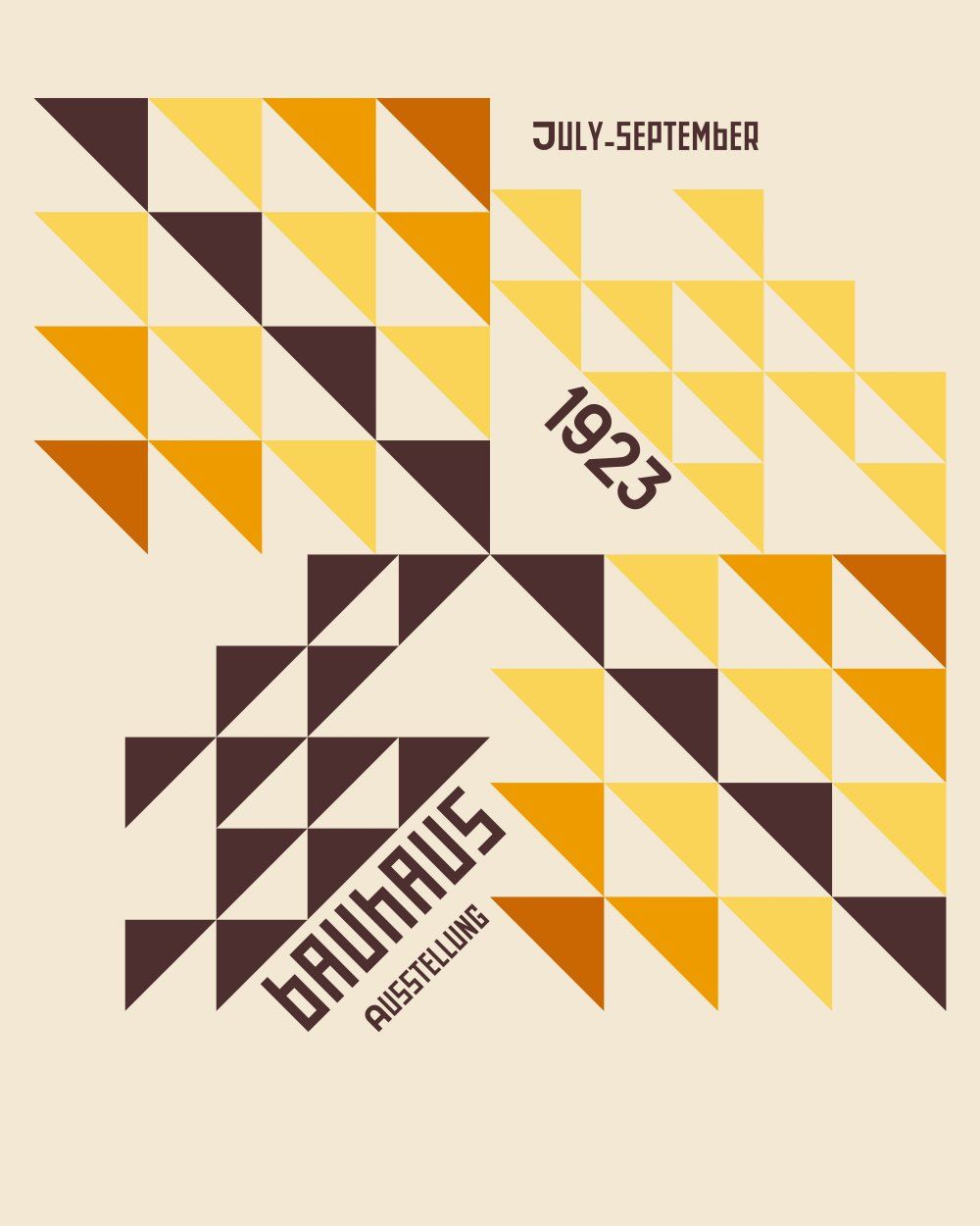 Konten Poster Bauhaus Collection