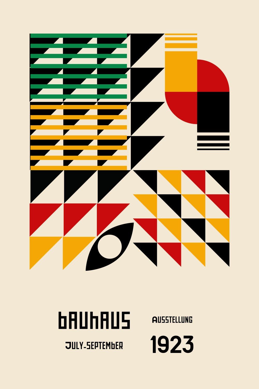 Konten Poster Bauhaus Collection