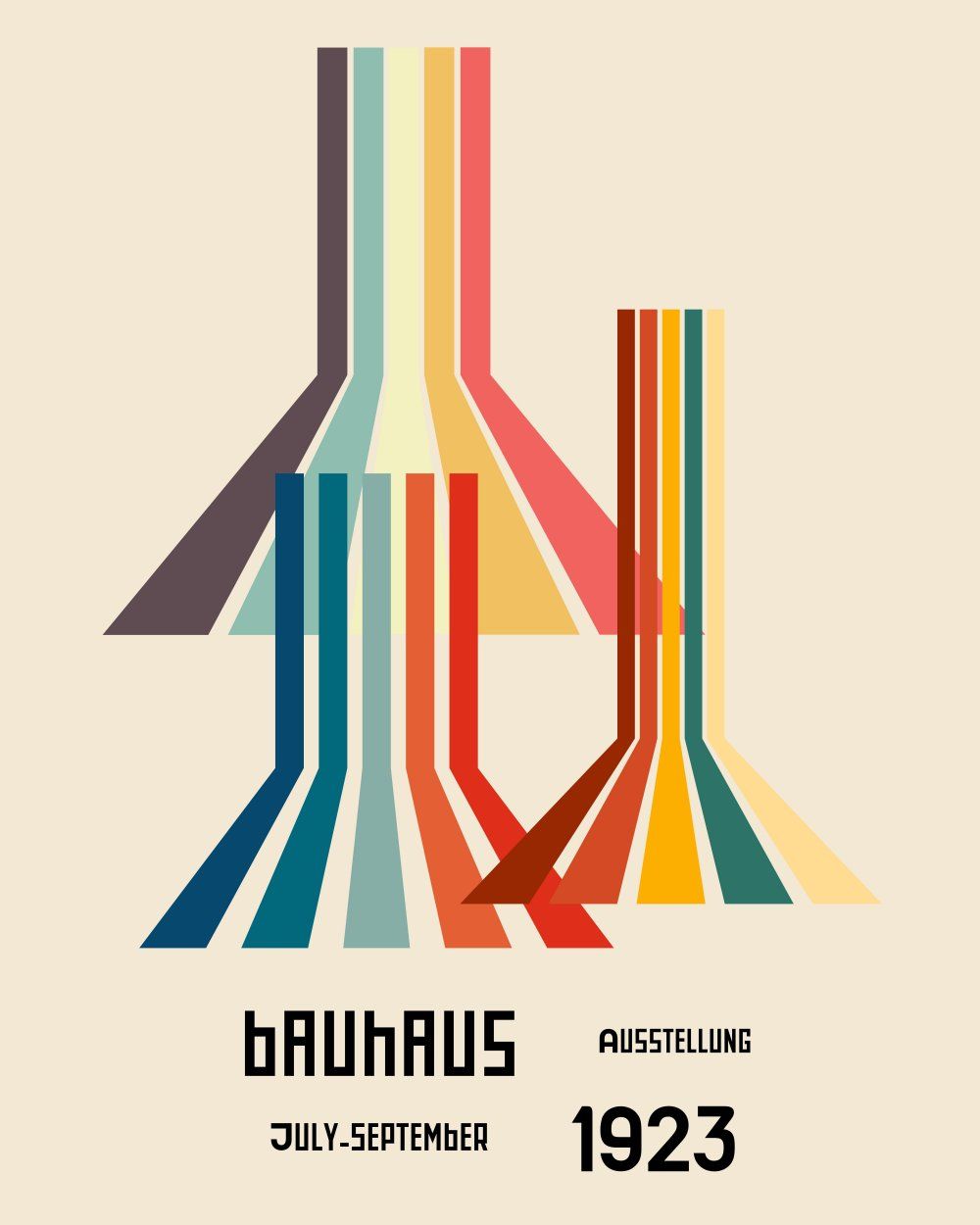 Konten Poster Bauhaus Collection Rasio 4 5